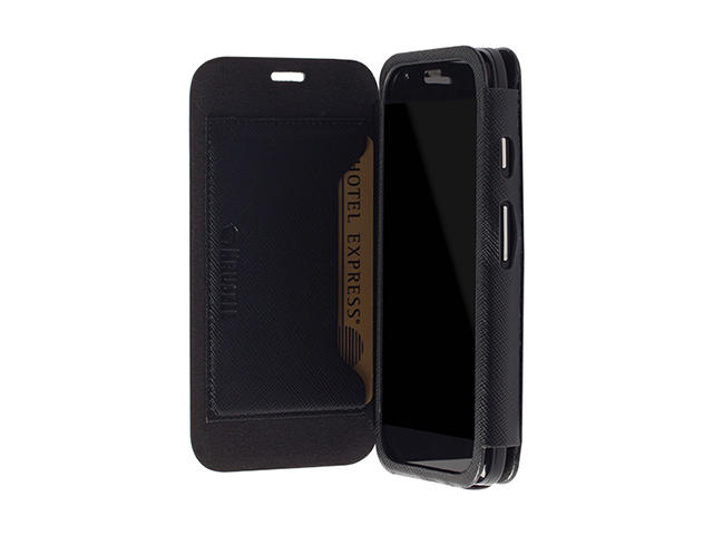 Калъфи Krusell Malmo Flip cover за Motorola Moto G (черен)