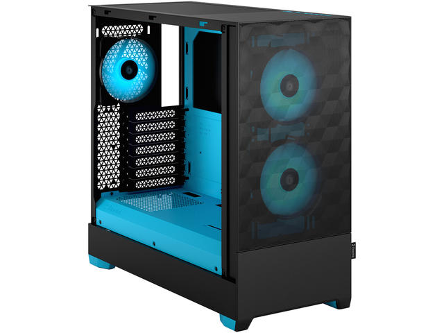 Кутии Fractal Design POP AIR RGB Cyan Core TG CLR