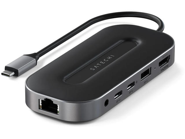 USB Хъб Satechi USB-4 Multiport W2.5G Ethernet