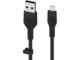 Кабели и Адаптери Belkin BOOST CHARGE Flex Silicone cable USB-A to Lightning - 1M - Black