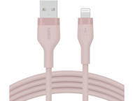 Кабели и Адаптери Belkin BOOST CHARGE Flex Silicone cable USB-A to Lightning - 1M - Pink