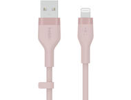 Кабели и Адаптери Belkin BOOST CHARGE Flex Silicone cable USB-A to Lightning - 1M - Pink