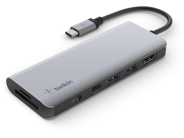 USB Хъб Belkin Connect USB-C 7in1 Multiport
