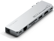 USB Хъб Satechi Pro Hub Max Silver