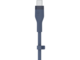 Кабели и Адаптери Belkin BOOST CHARGE Flex Silicone cable USB-C to Lightning - 1M - Blue