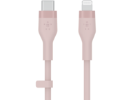 Кабели и Адаптери Belkin BOOST CHARGE Flex Silicone cable USB-C to Lightning - 1M - Pink