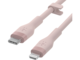 Кабели и Адаптери Belkin BOOST CHARGE Flex Silicone cable USB-C to Lightning - 1M - Pink