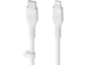 Кабели и Адаптери Belkin BOOST CHARGE Flex Silicone cable USB-C to Lightning - 1M - White