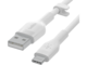 Кабели и Адаптери Belkin BOOST CHARGE Flex Silicone cable USB-A to USB-C - 1M - White