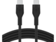 Кабели и Адаптери Belkin BOOST CHARGE Flex Silicone cable USB-C to USB-C 2.0 - 1M - Black