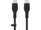 Кабели и Адаптери Belkin BOOST CHARGE Flex Silicone cable USB-C to USB-C 2.0 - 1M - Black