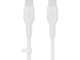 Кабели и Адаптери Belkin BOOST CHARGE Flex Silicone cable USB-C to USB-C 2.0 - 1M - White