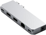 USB Хъб Satechi Aluminium Pro Hub Mini, Silver