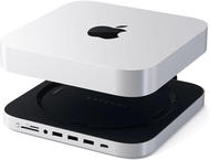 USB Хъб Satechi стойка и хъб Type-C за Mac Mini с корпус за SSD, Silver