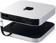 USB Хъб Satechi стойка и хъб Type-C за Mac Mini с корпус за SSD, Silver