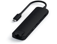 USB Хъб Satechi Aluminium Type-C Slim Multiport Black