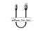 Кабели и Адаптери Satechi USB-A to Lightning Braided Cable 25cm - Grey