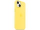 Калъфи Apple iPhone 14 Silicone Case with MagSafe - Canary Yellow (SEASONAL 2023 Spring)