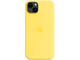 Калъфи Apple iPhone 14 Plus Silicone Case with MagSafe - Canary Yellow (SEASONAL 2023 Spring)