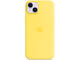 Калъфи Apple iPhone 14 Plus Silicone Case with MagSafe - Canary Yellow (SEASONAL 2023 Spring)