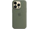 Калъфи Apple iPhone 14 Pro Silicone Case with MagSafe - Olive (SEASONAL 2023 Spring)