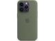 Калъфи Apple iPhone 14 Pro Silicone Case with MagSafe - Olive (SEASONAL 2023 Spring)