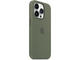 Калъфи Apple iPhone 14 Pro Silicone Case with MagSafe - Olive (SEASONAL 2023 Spring)