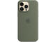 Калъфи Apple iPhone 14 Pro Max Silicone Case with MagSafe - Olive (SEASONAL 2023 Spring)