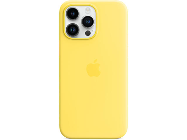 Калъфи Apple iPhone 14 Pro Max Silicone Case with MagSafe - Canary Yellow (SEASONAL 2023 Spring)