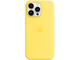 Калъфи Apple iPhone 14 Pro Max Silicone Case with MagSafe - Canary Yellow (SEASONAL 2023 Spring)