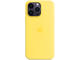 Калъфи Apple iPhone 14 Pro Max Silicone Case with MagSafe - Canary Yellow (SEASONAL 2023 Spring)
