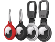 Джаджи Next One Silicone Clips & Aluminium Carabiners for AirTag - 4 pack