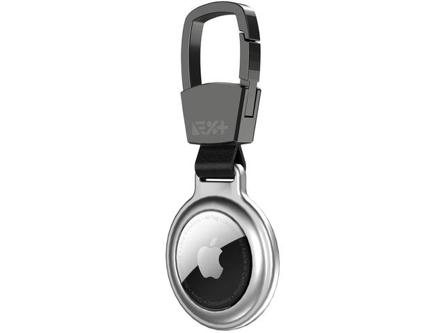 Джаджи Next One Magnetic Aluminium Key Carabiner for AirTag Silver