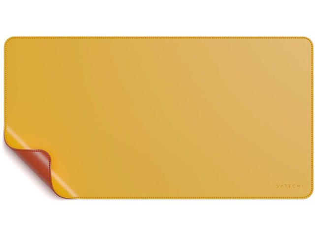 Падове Satechi dual sided Eco-leather Deskmate - Yellow/Orange