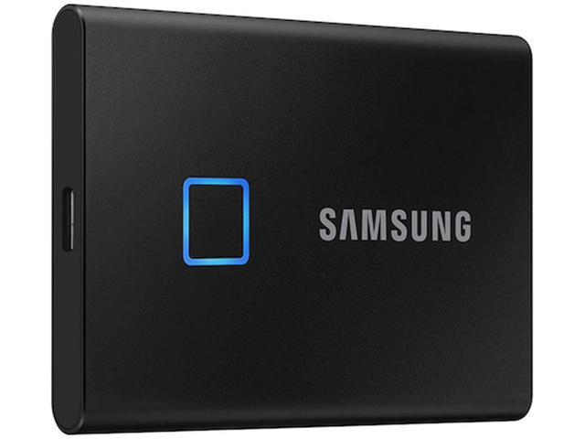 Външни SSD 2TB Samsung Portable SSD T7 Touch Black