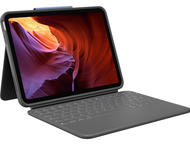 Клавиатури Logitech Rugged Folio за iPad (10-то поколение) - Oxford Grey - UK