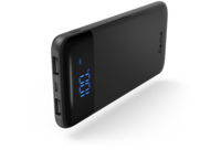 Външни батерии Hama "LED10" Power Pack, 10000 mAh, anthracite