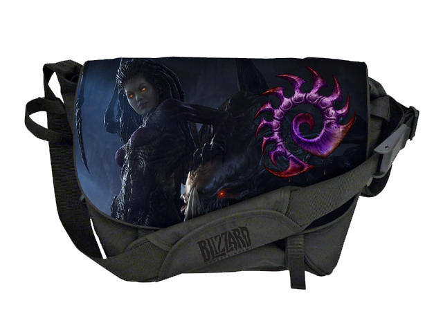 Чанти за Лаптопи Чанта RAZER SC2 Zerg Messenger за до 15-инчови лаптопи