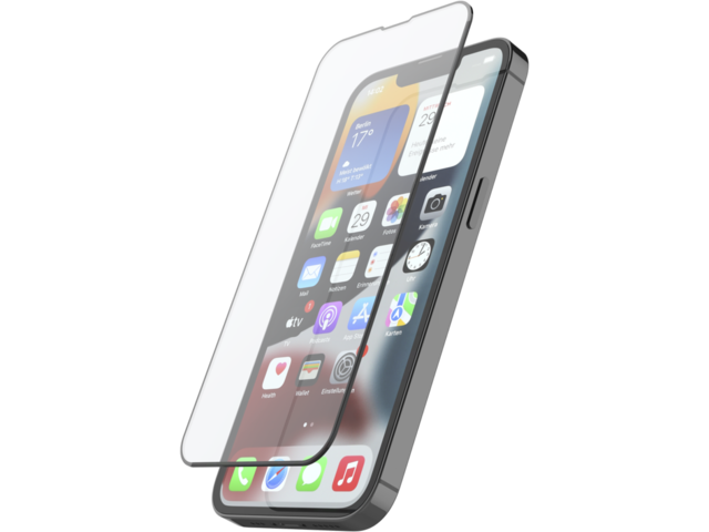 Защитно фолио Hama 3D защитно стъкло за цял екран за Apple iPhone 14 Pro, черно