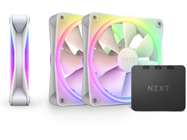 Вентилатори NZXT F120 RGB Duo Triple Pack White