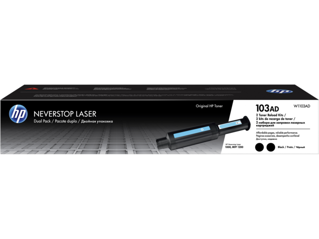 Консумативи HP 103AD Dual Pack Black Original Neverstop Laser Toner Reload Kit