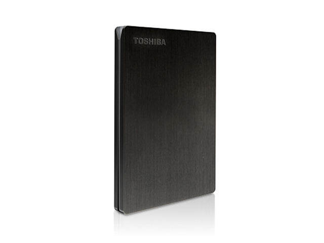 Външни HDD 1TB Toshiba STOR.E SLIM, черен