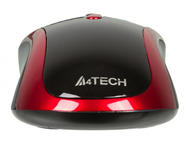 Мишки A4Tech N-360, в черно-червено