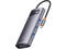 USB Хъб Baseus Metal Gleam Series 7-в-1 Мултифункционален Type-C Хъб