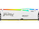 Оперативна памет 32GB (2x16GB) DDR5 5200 MT/s Kingston FURY BEAST RGB White