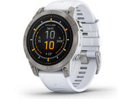 Смарт часовници Garmin Epix Pro (Gen 2) Sapphire Edition 47 мм Titanium с Whitestone каишка