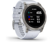 Смарт часовници Garmin Epix Pro (Gen 2) Sapphire Edition 51 мм Titanium с Whitestone каишка