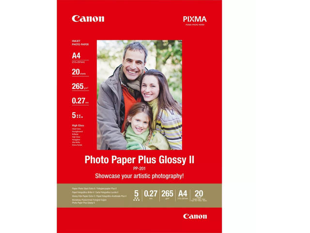 Хартия Canon Plus Glossy II PP-201, A4