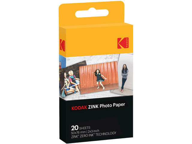 Хартия Kodak ZINK 2 x 3 инча, 20 броя