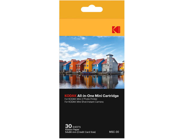Хартия Kodak All-In-One Mini Cartridge, 30 броя